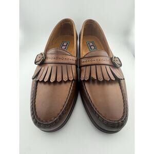 Ansewn Men's 10 Made In USA Tan Dress Shoes NEW! Old Money Academia